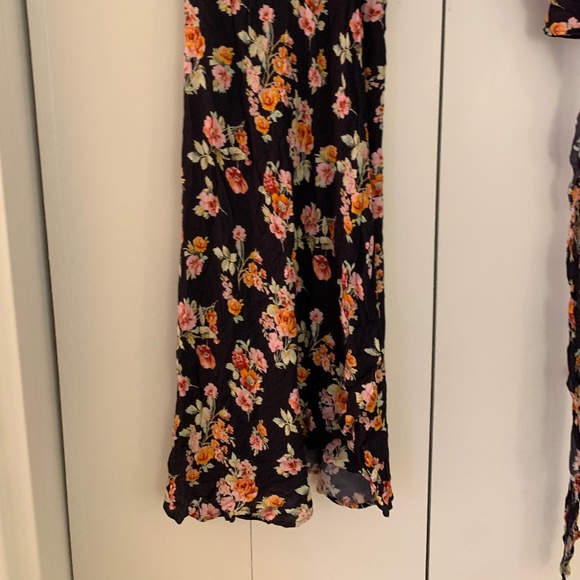 FLYNN SKYE Two Piece- Wrap Crop Top with High Waisted Skirt Large /Medium - Picture 9 of 10